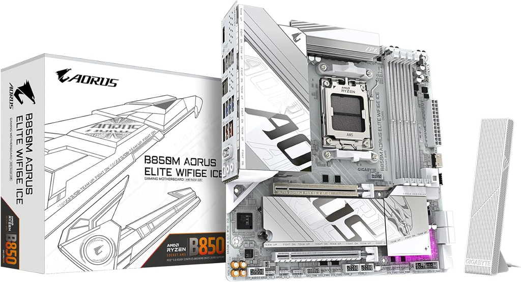 GIGABYTE B850M DDR5 ICE