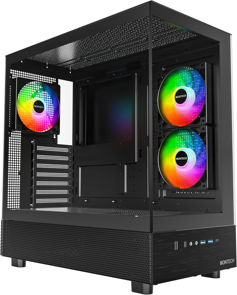 MONTECH XR, ATX Mid-Tower PC Gaming Case