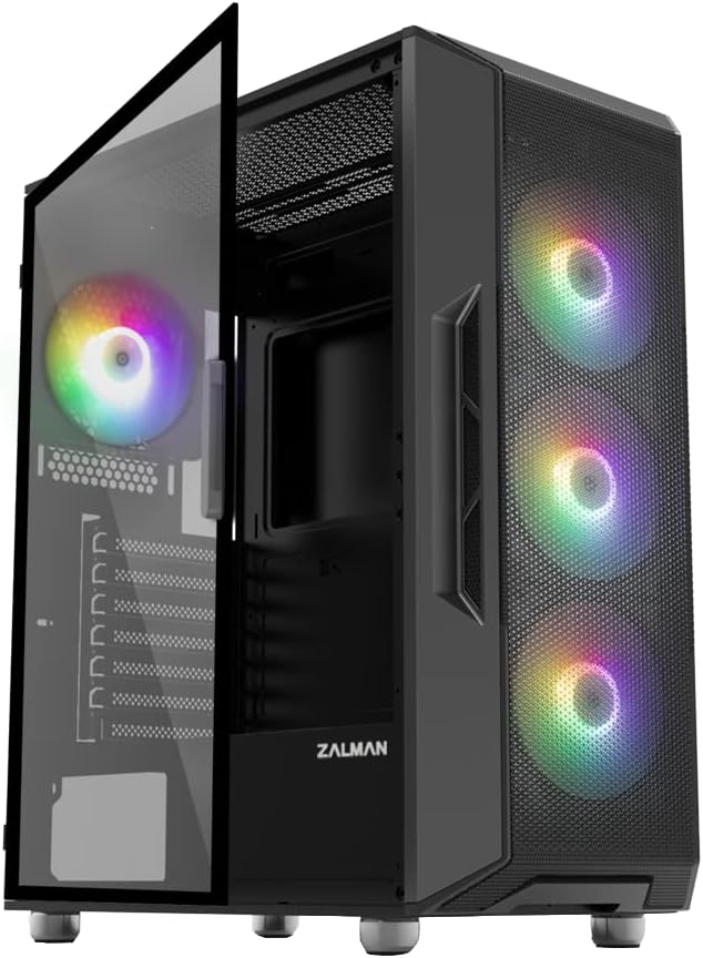 Zalman i3 NEO ATX Mid Tower Gaming PC Case 