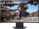 LG 27GS60QC-B Ultragear Curved Gaming Monitor QHD