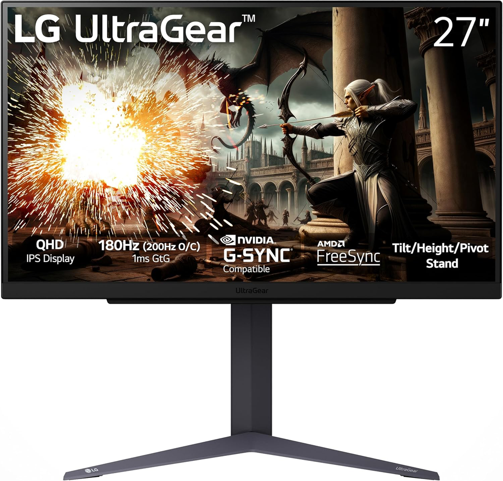 LG 27GS75Q-B 27-inch Ultragear QHD