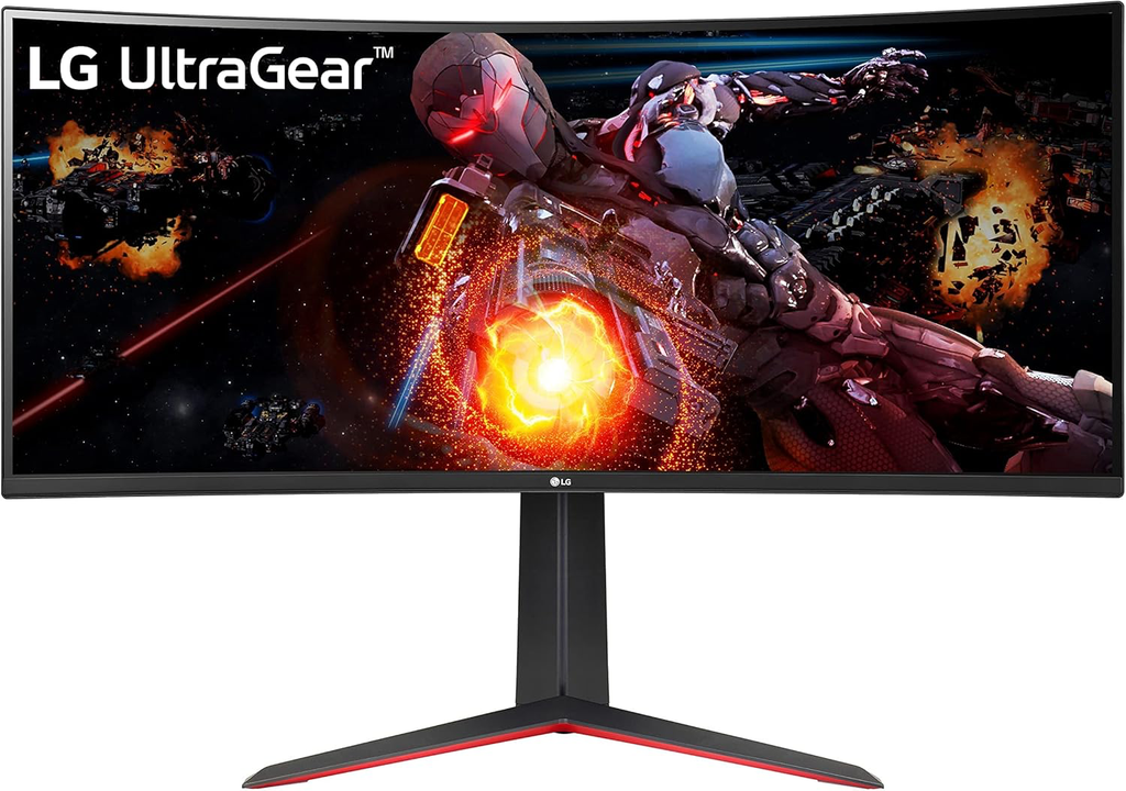 LG 34GP63A-B UltraGear QHD 34-Inch Curved Gaming Monitor 34GP63A-B