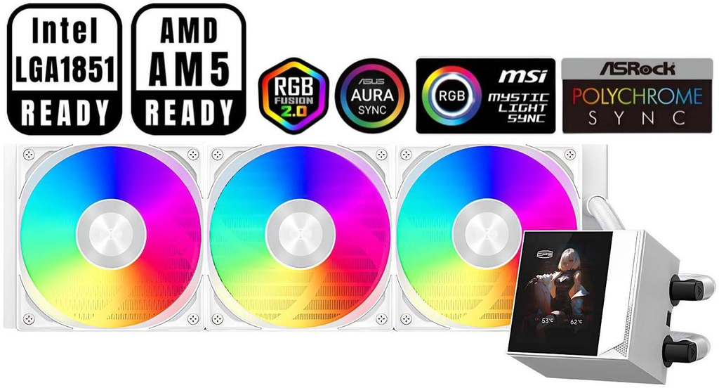 PCCOOLER CPS DC360 Pro ARGB Display | Tech Zone
