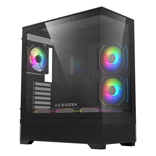 ACEGEEK CRUISER L460 (TYPE-C) 6 ARGB FANS BLACK 