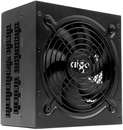 AIGO AX850T, 850W, Full-Modular, 80 Plus Gold, Black, AX850TBK