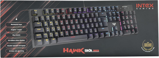 INTEX GKB303 GAMING Mechanical Keyboard RGB