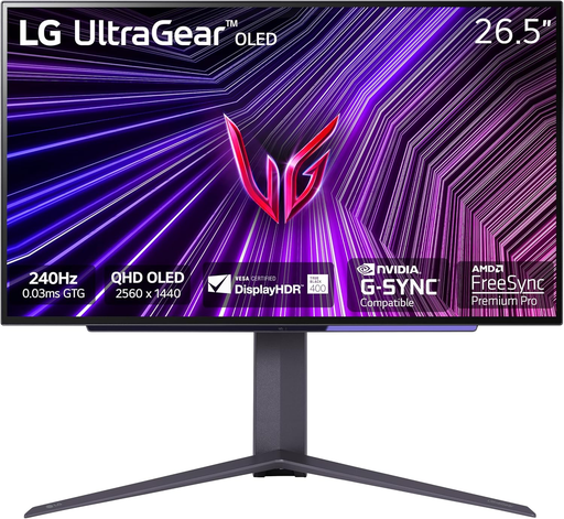LG ‎27GS95QE 27-inch Ultragear OLED Gaming Monitor QHD