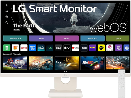 LG 27SR50F-W Smart Monitor 27-Inch FHD 