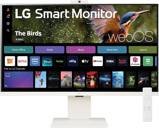 LG 32SR85U-W Smart Monitor 32-inch 4K UHD